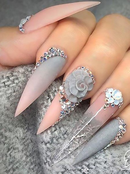 Cute Stiletto Nails