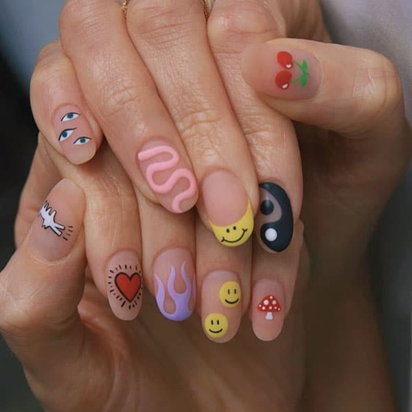 Fun Art Nail Ideas Imarninails 