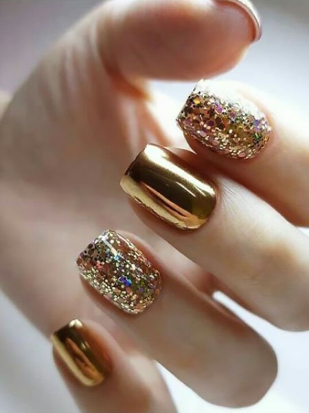 23 Pretty Shellac Nail Art Designs and Ideas - StayGlam