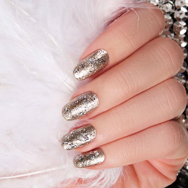 Metallic Luxury Nails