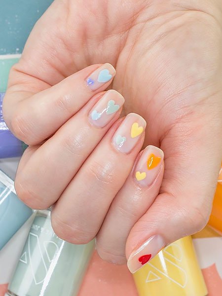 Mini Pastel Love Hearts