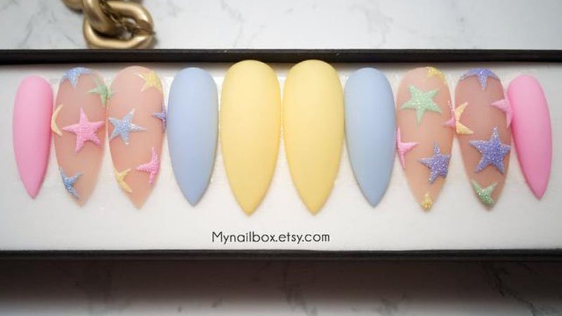 Mynailbox Star Press On Nails