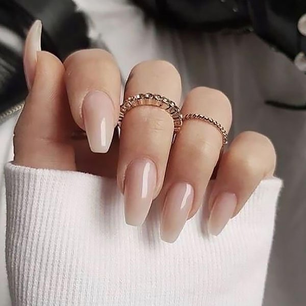 Nude Ombre Nails