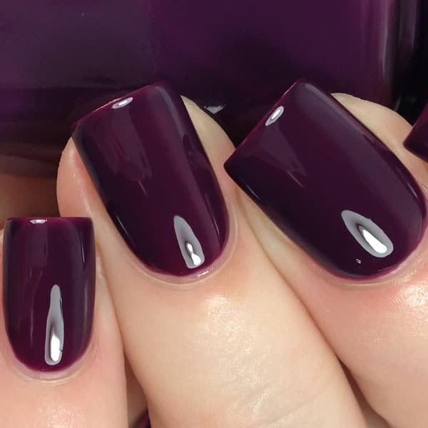 Plum Nails