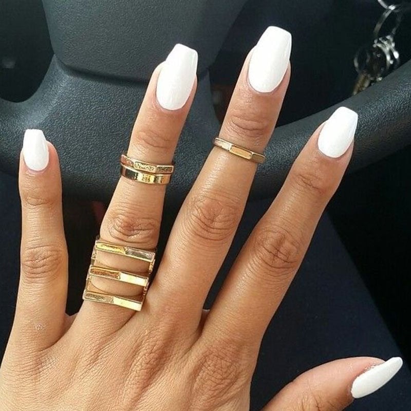 Short Coffin Nails