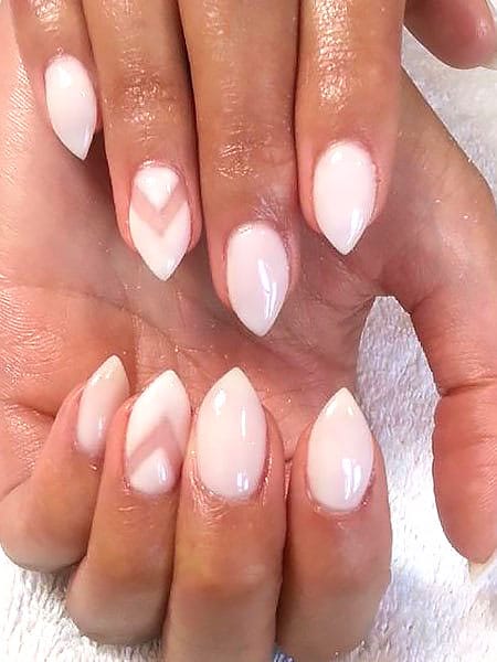 Short Stiletto Nails