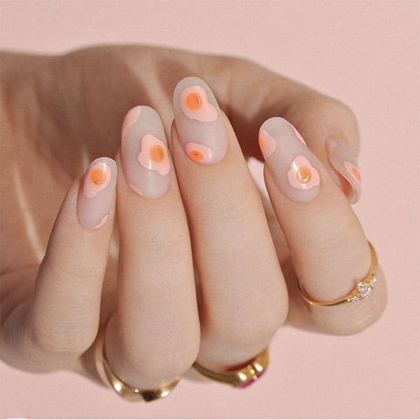 Sunny Side Up Design Nail Ideas Cassmariebeauty