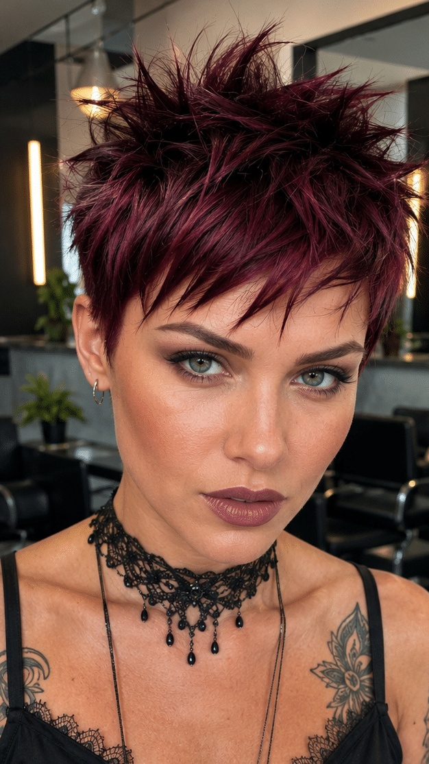 Black Cherry Velvet Hair