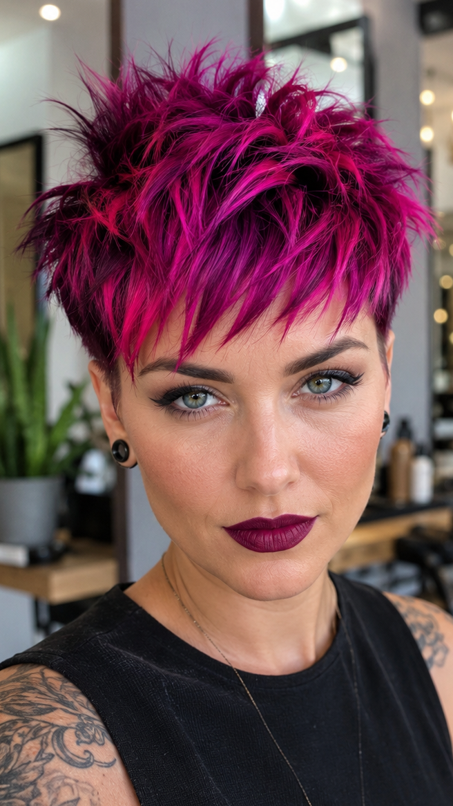 Neon Orchid Rebel Hair