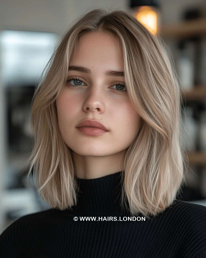 Soft Beige Blonde Hair