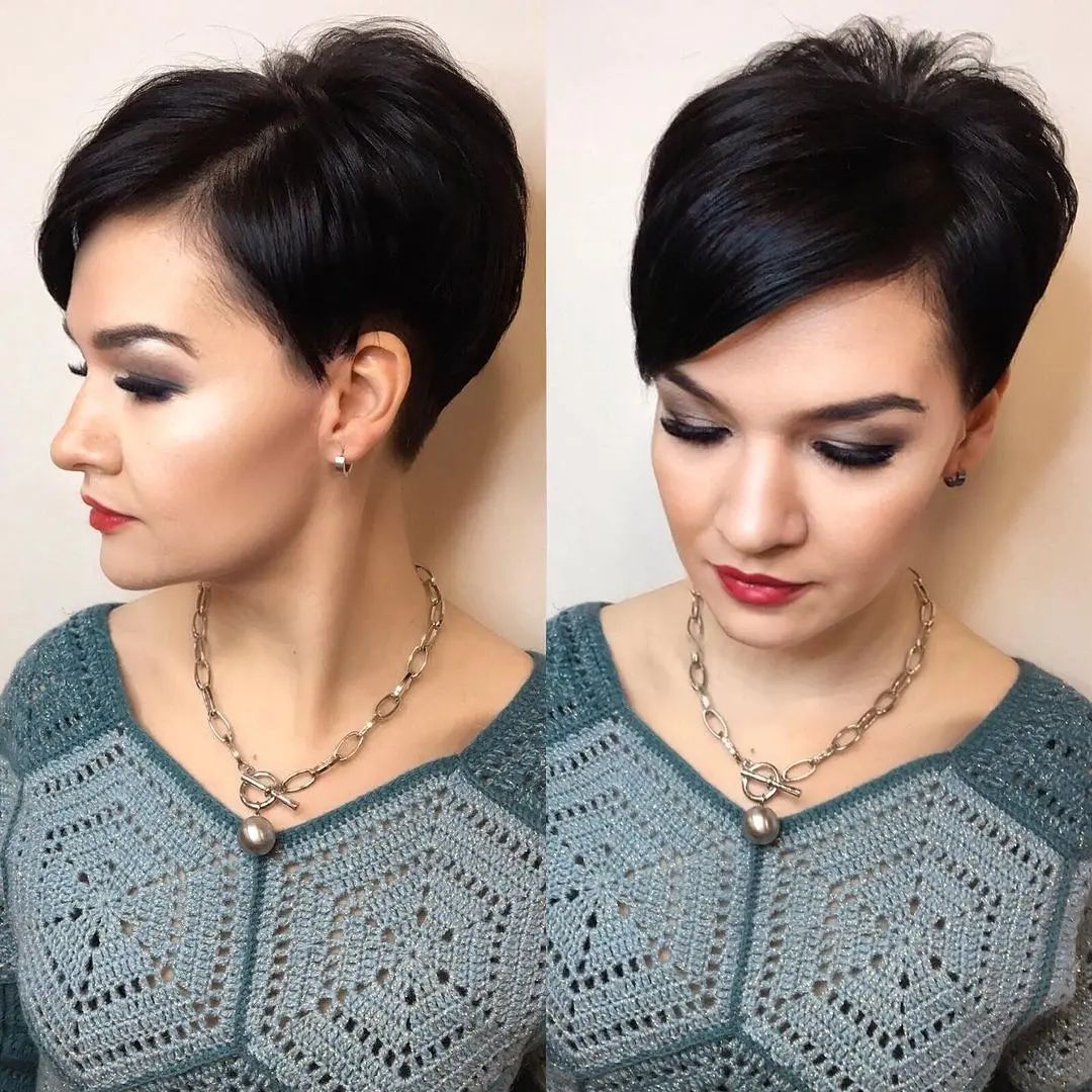 Asymmetrical Stylish Women’s Hairstyles for Short Hair