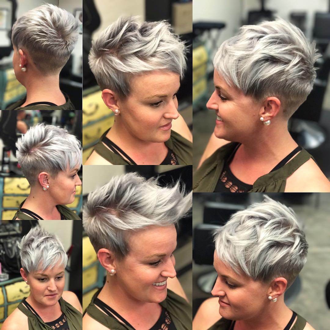 Best Short Hairstyles for Women Over 40 - Chic Pixie Haircut