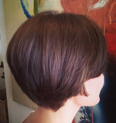 Bob Haircut Back View - Short Hairstyles width=