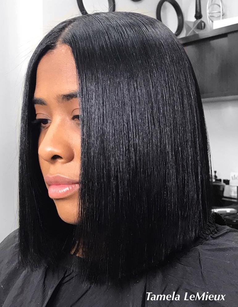 Classic Blunt Black Lob