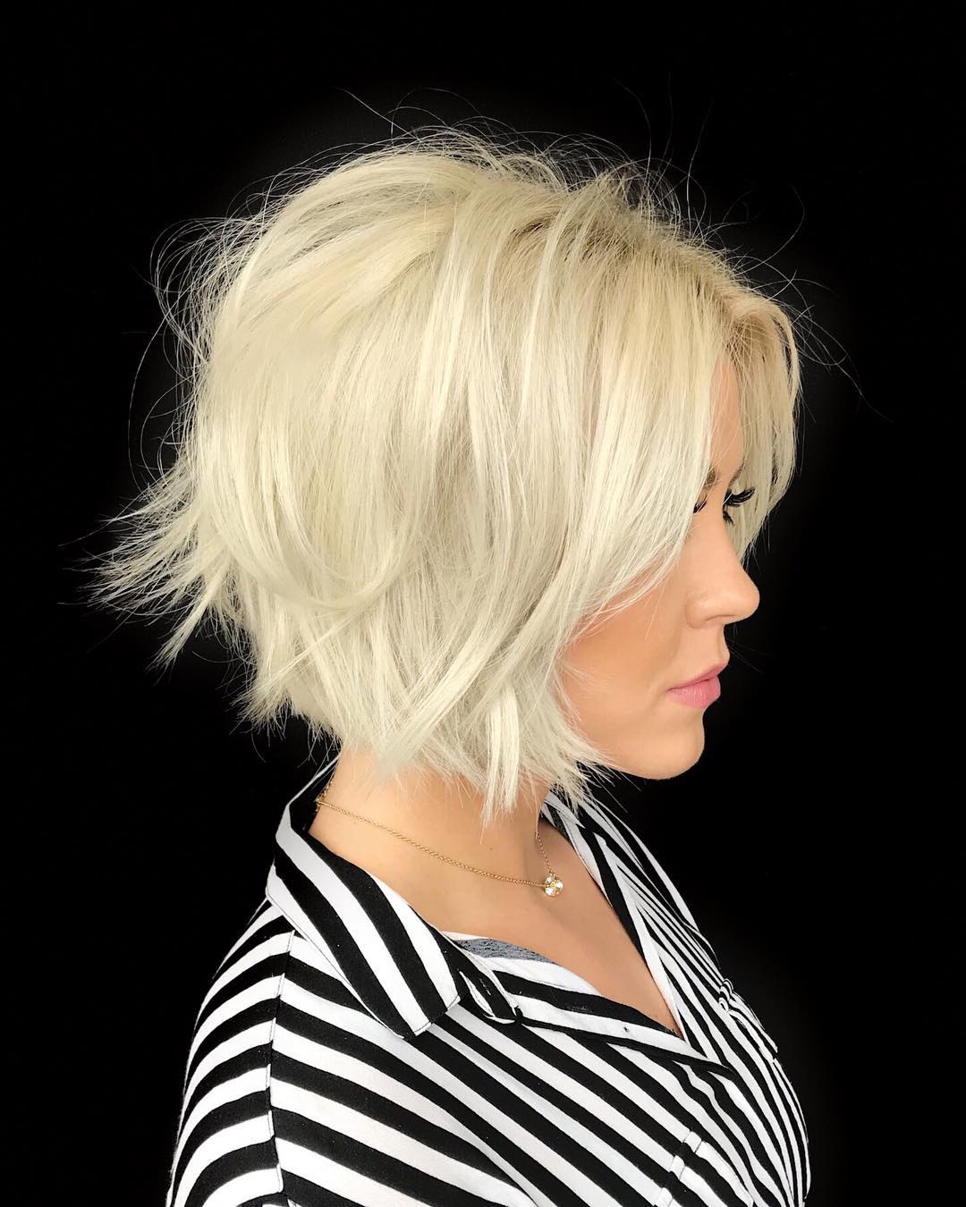 Classic Short Bob Haircut and Color, Best Short Hair Styles for Women