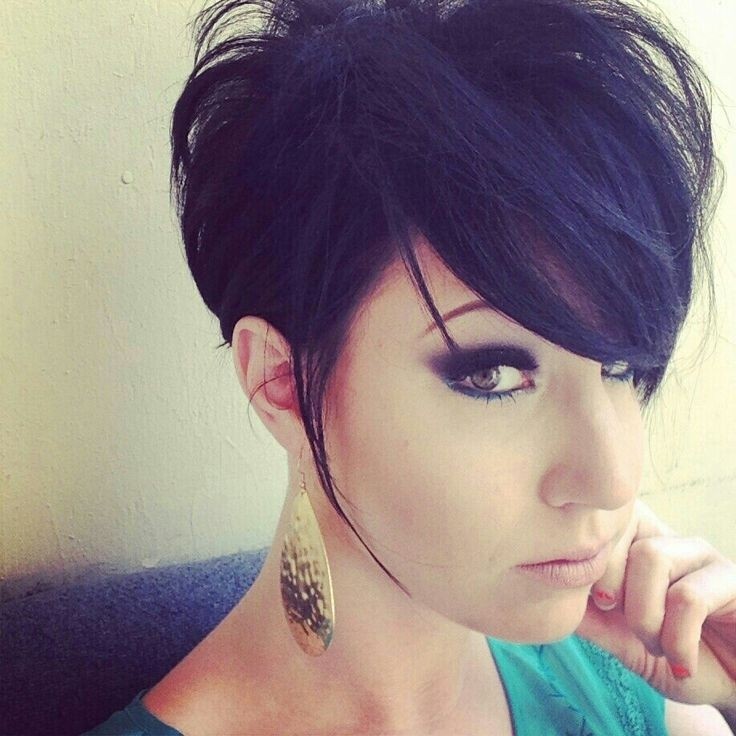 Cute Long Pixie Haircuts Style