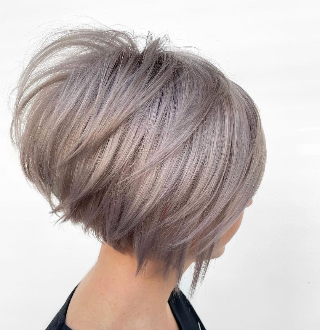 Cute Short Haircuts with Subtle Balayage