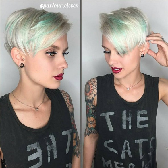 Cute Short Hairstyle and Color - Short Haircuts for Fine Hair