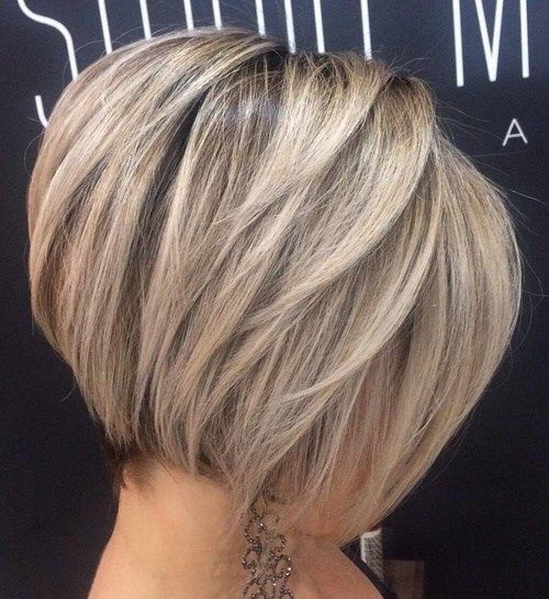 Hottest Short Bob Haircut for Thick Hair - Balayage Short Hairstyles