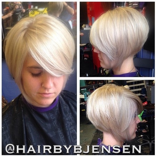 Inverted Bob Hairstyle for Fine Hair