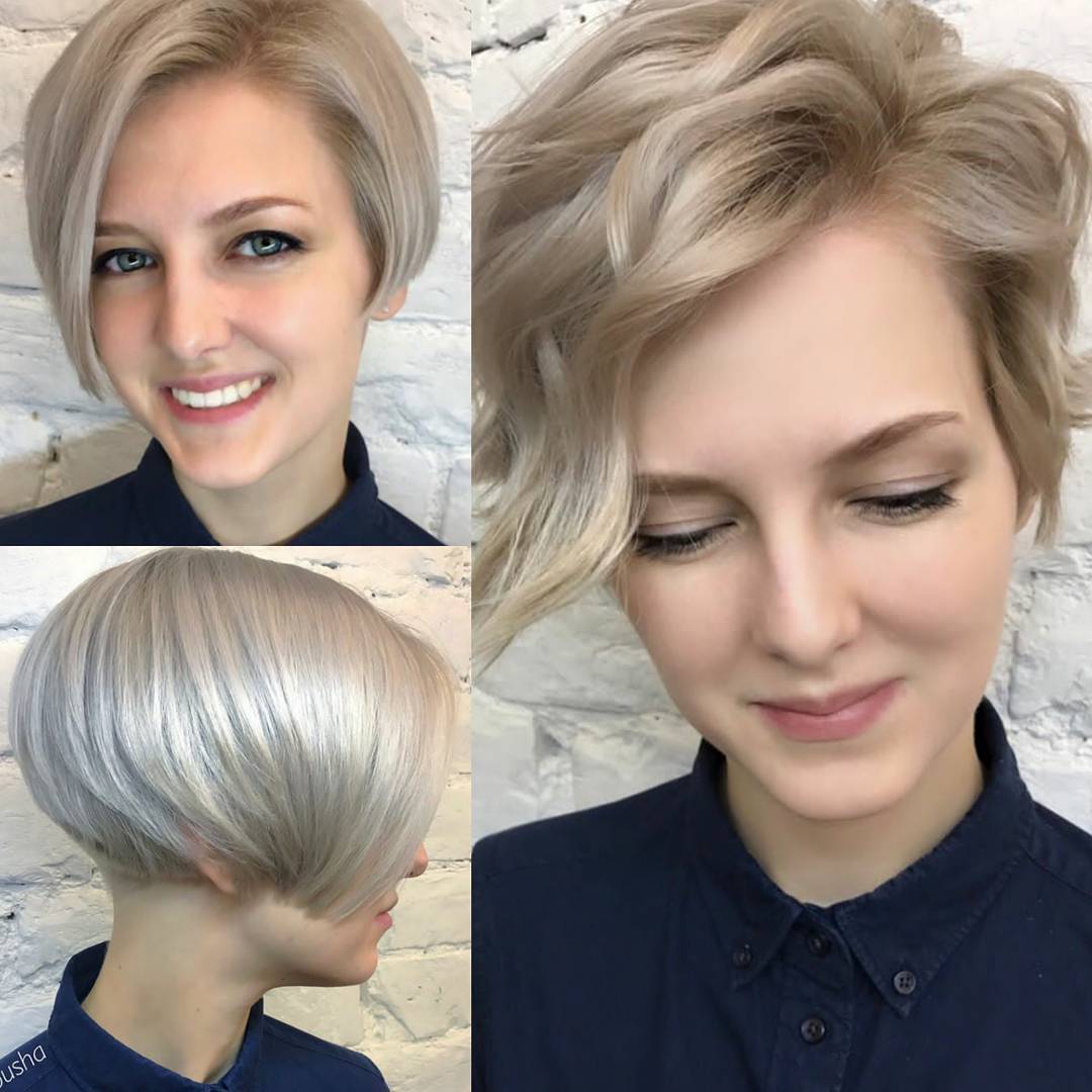 Latest Short Haircut for Fine Hair, Stylish Short Hair in 2018