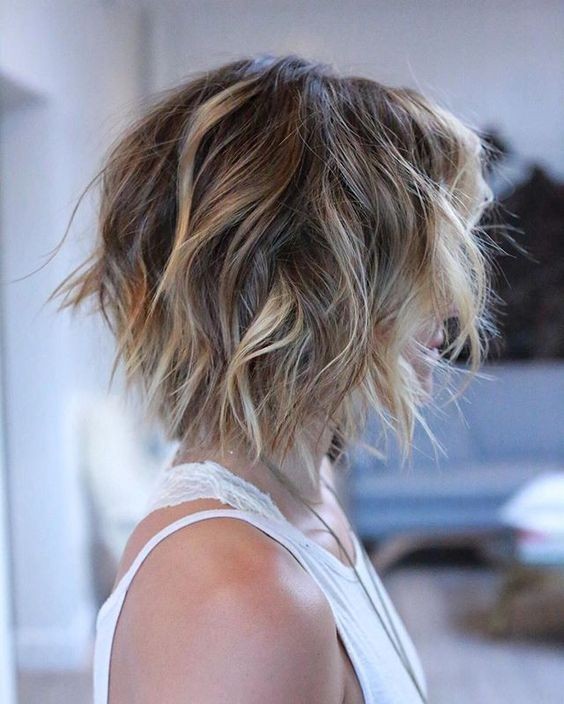 Messy, Texture Short Haircut - Women Short Hair Styles