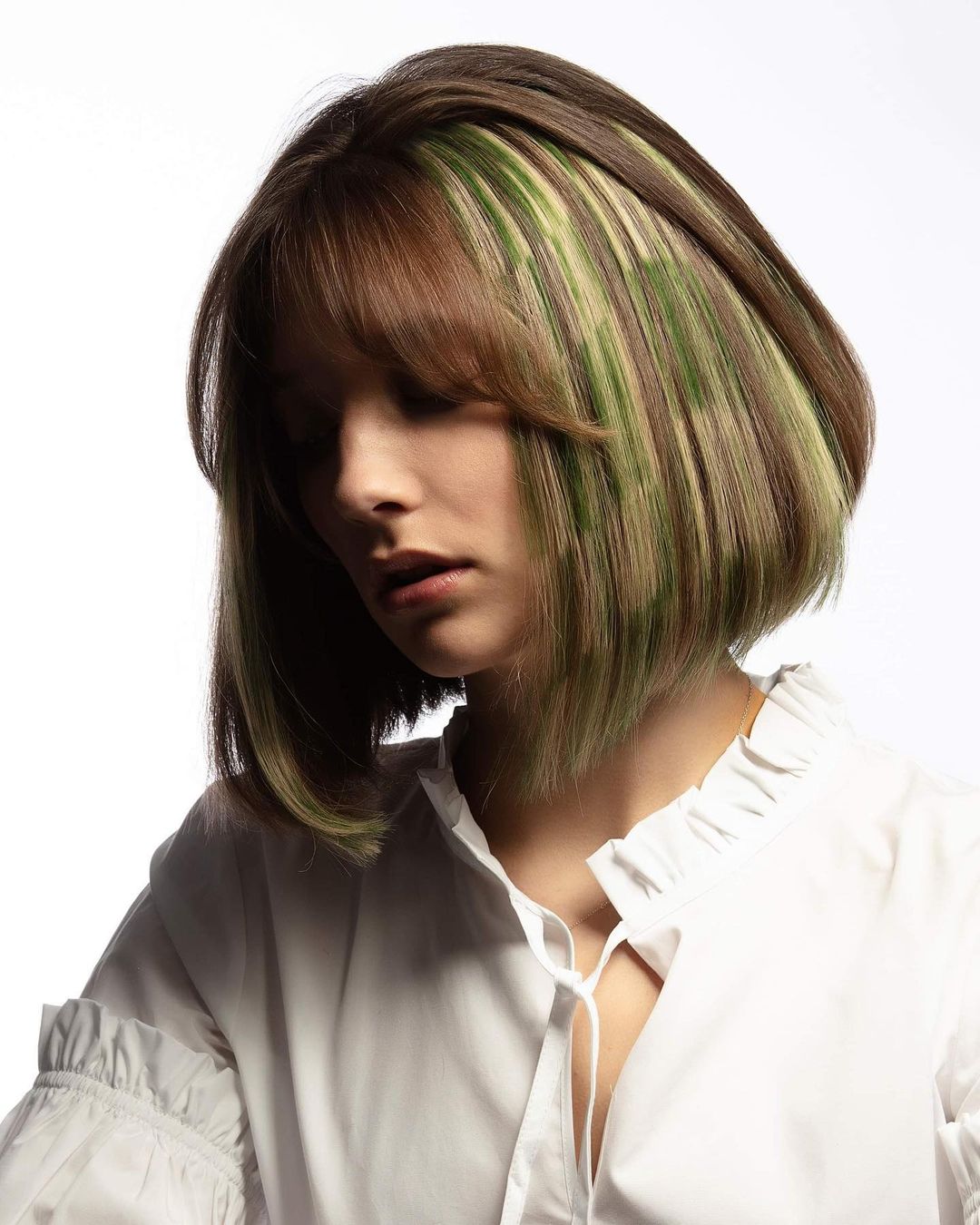 Pretty Short bob Hairstyles with Color - Short Haircut Designs for Women