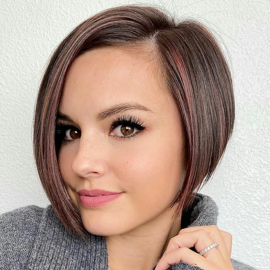 Pretty Short bob Hairstyles with Color - Short Haircut Designs for Women