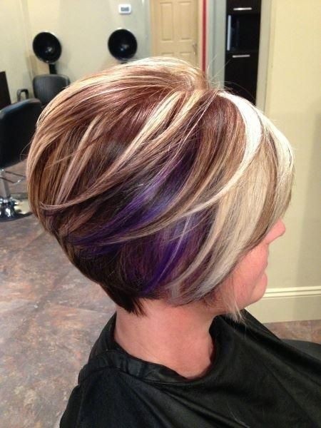 Pretty Short Hair and Color for Women