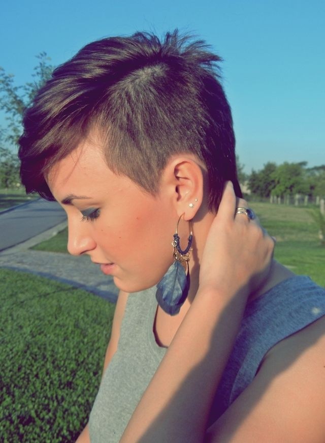 Shaved Short Hair Styles