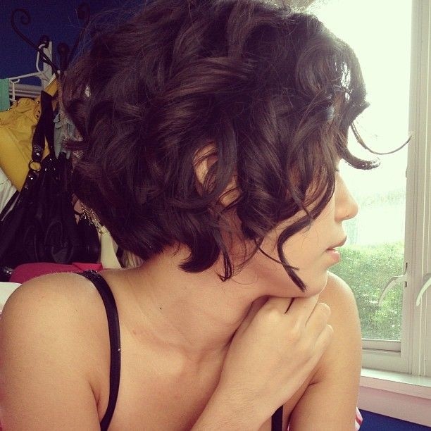 Short Curly Hairstyles for Thin Hair