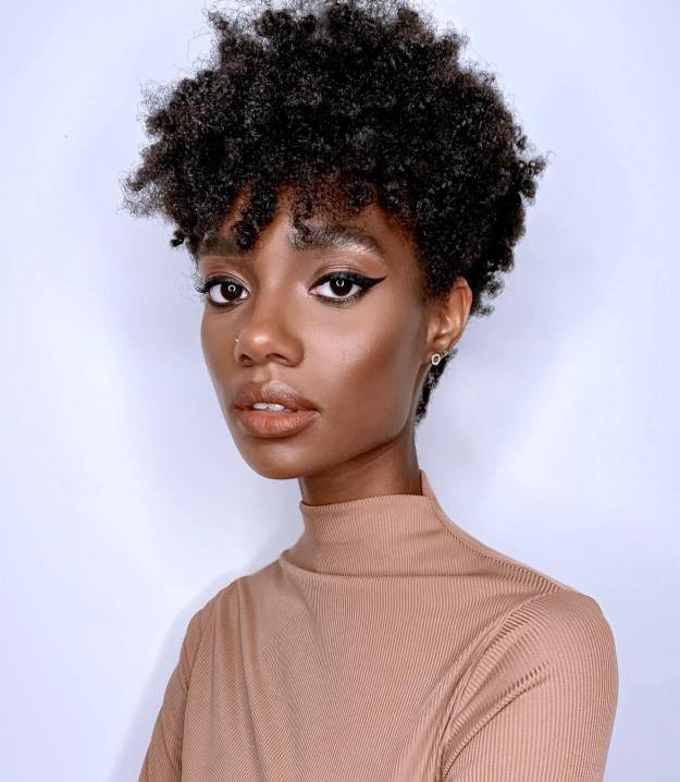 Short Sassy Haircut for Black Women