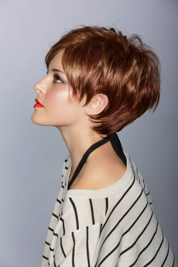 short sassy pixie haircut