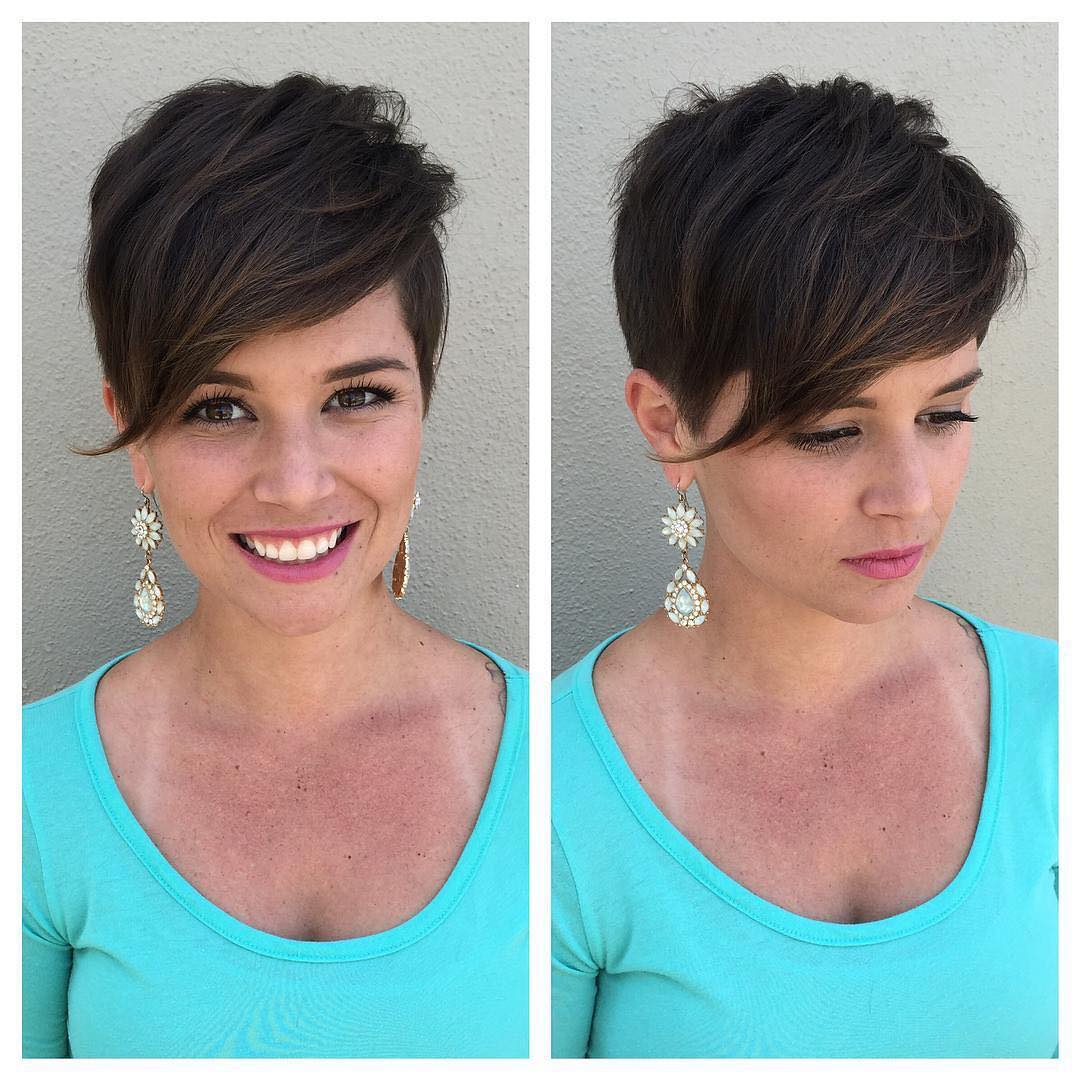 Short Straight Hairstyle - Short Haircuts for Women and Girls