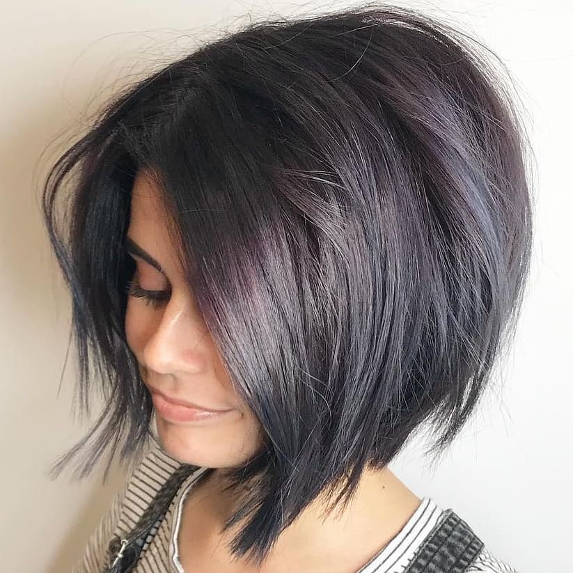 Simple Short Straight Bob Haircut - Women Short Hairstyle for Thick Hair