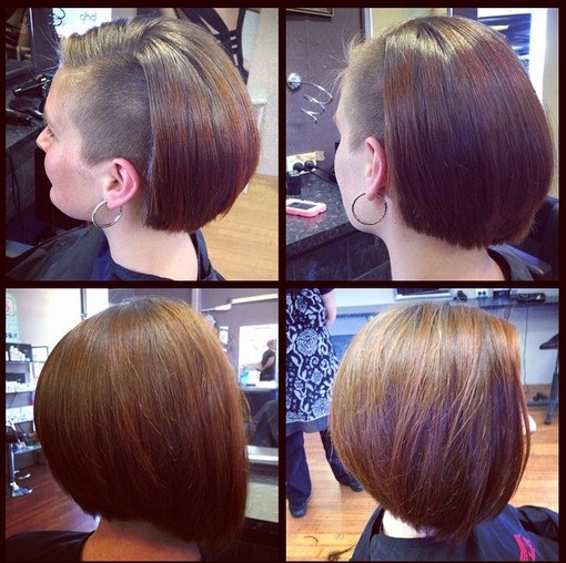Stylish Bob Hairstyle for Straight Hair - Short Haircuts width=