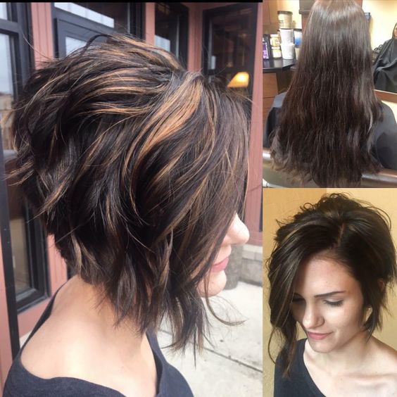 Stylish Messy Short Hairstyle Ideas - Women Short Haircut