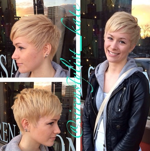 Stylish Pixie Haircut - 2015 Short Hairstyles for Women and Girls