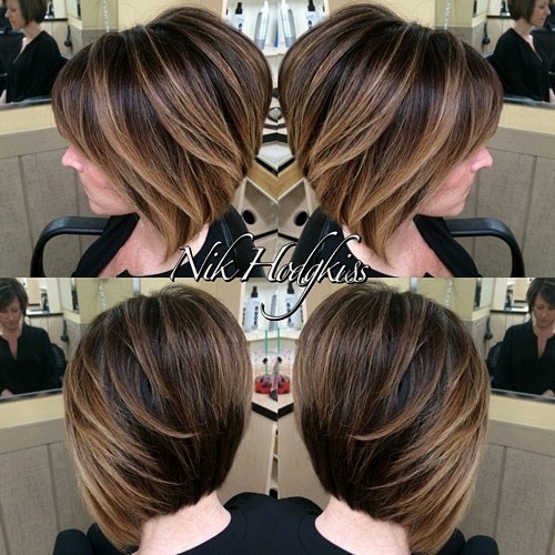 Textured Layered Dimensional Style - Short Bob Haircuts for Women