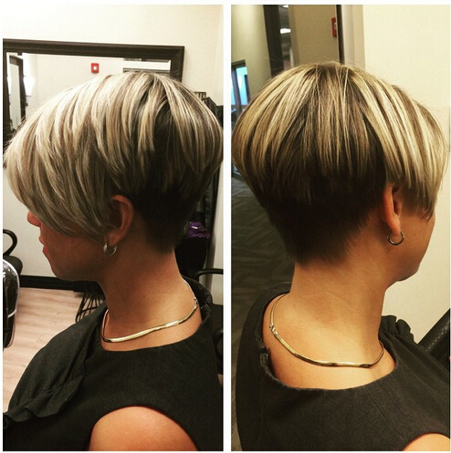 Textured Short Haircut Side View