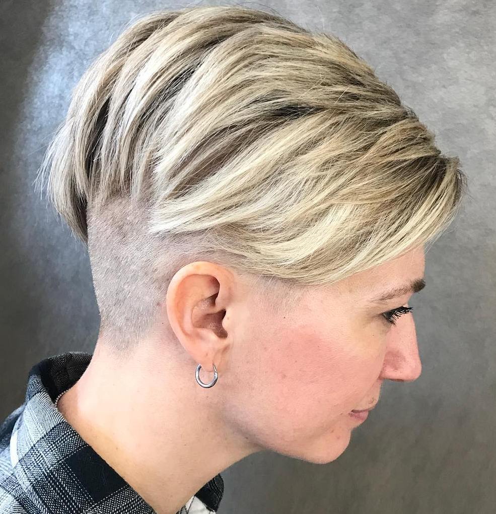 Thick Chunky Undercut Hairstyle