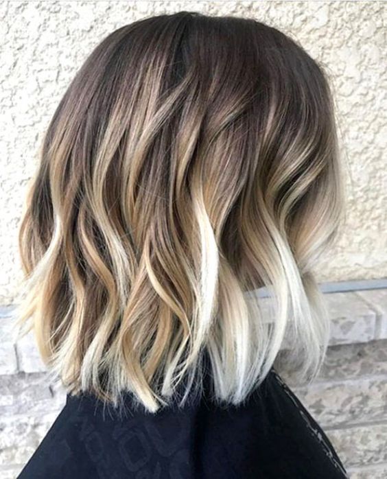 Trendy Balayage Short Hairstyles and Haircuts - Short Hair Color Ideas