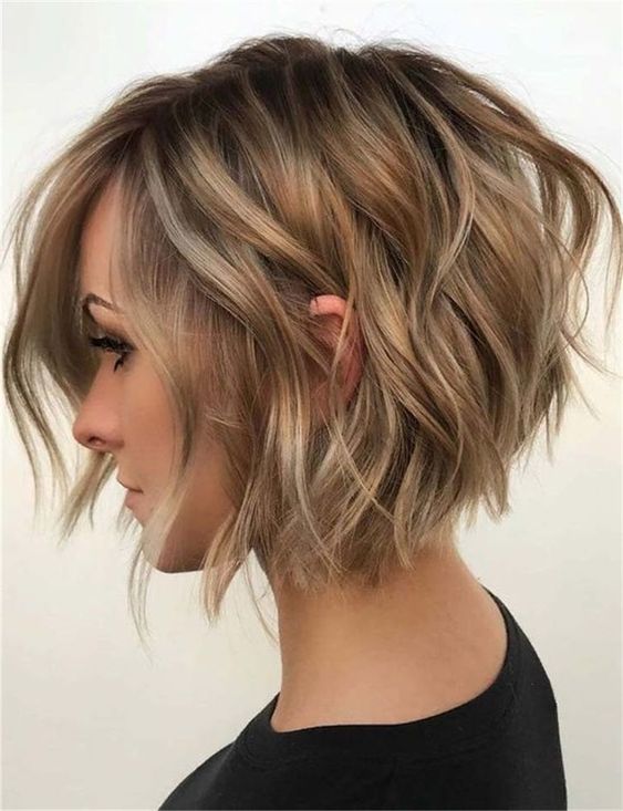 Trendy Balayage Short Hairstyles and Haircuts - Short Hair Color Ideas