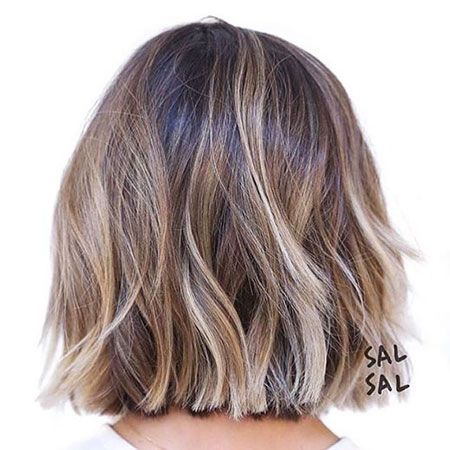 Trendy Balayage Short Hairstyles and Haircuts - Short Hair Color Ideas