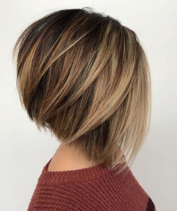 Trendy Balayage Short Hairstyles and Haircuts - Short Hair Color Ideas