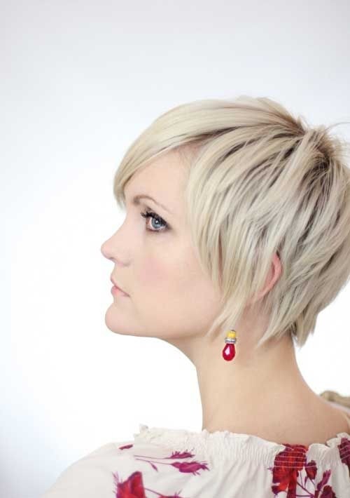 Trendy Layered Short Hairstyles - Women Haircuts 2015