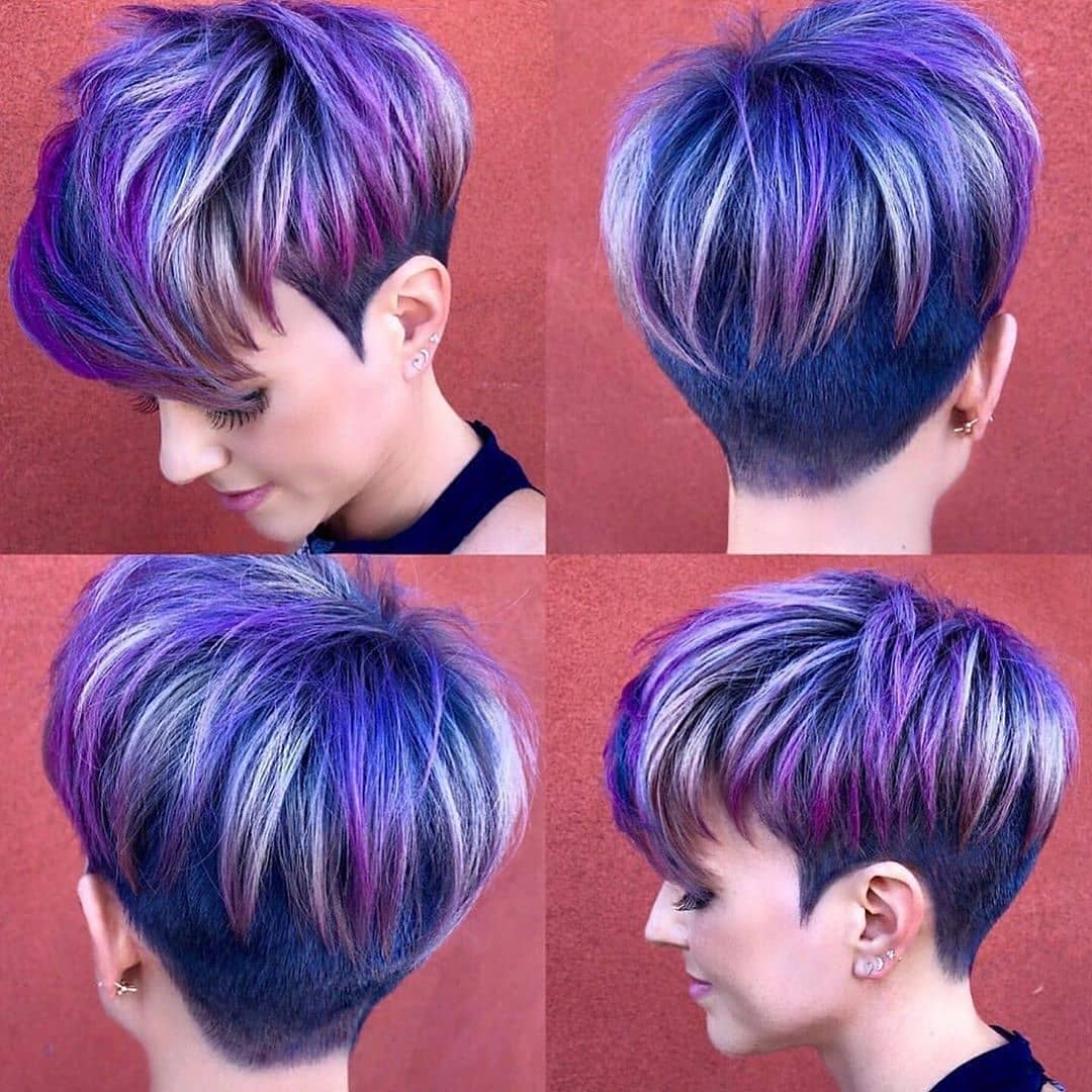 Cortes de pelo cortos de moda de Pixie - Peinado de duendecillo genial para mujeres de pelo corto