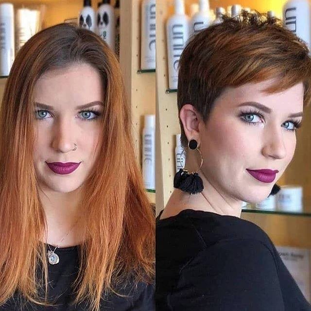 Cortes de pelo cortos de moda de Pixie - Peinado de duendecillo genial para mujeres de pelo corto