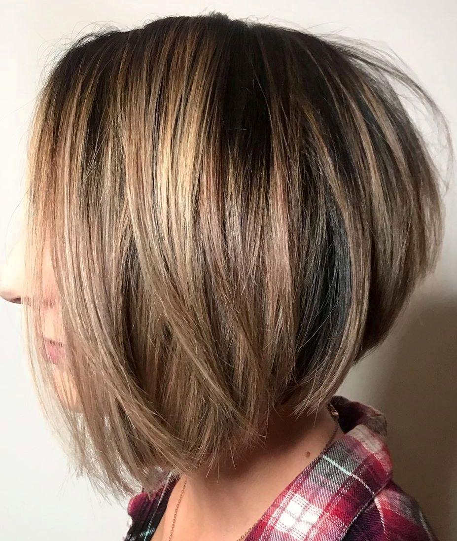 Voluminous Layered Light Brown Bob