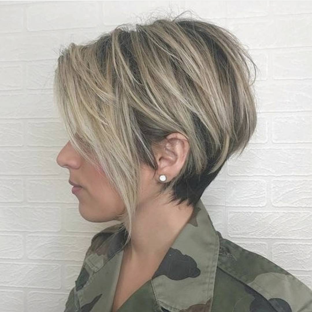 Women Short Haircut for Thick Hair, Short Hairstyle Trends